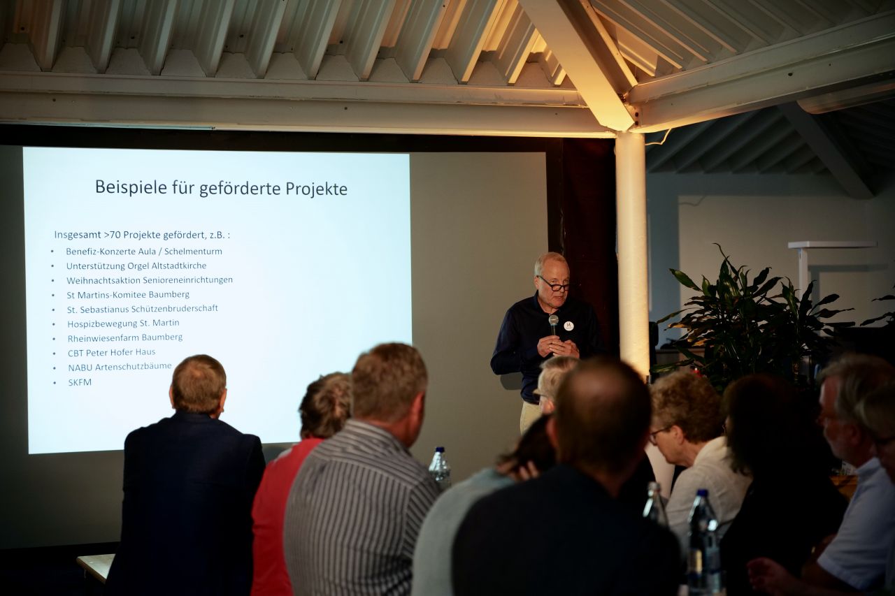 10 Jahre Monheimer Bürgerstiftung „Minsche vür Minsche“ und 85. Geburtstag von Emil Drösser